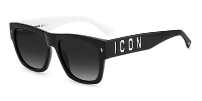 DSQUARED2 Icon 0004/S Matte Black/Grey #colour_matte-black-grey