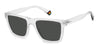 Polaroid PLD6176/S Crystal/Polarised Grey #colour_crystal-polarised-grey