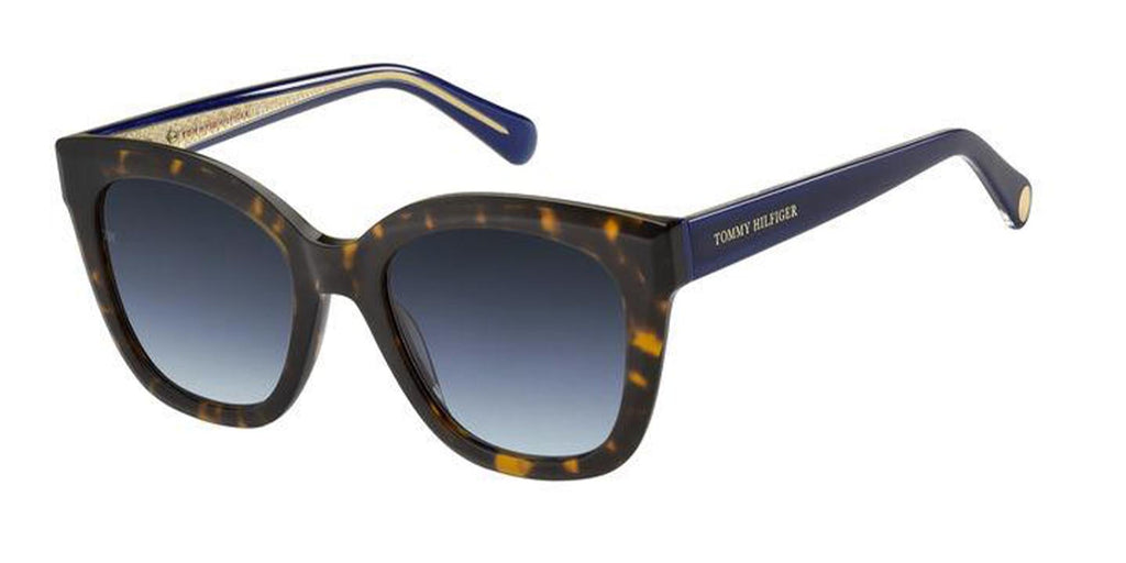 Tommy Hilfiger TH1884/S Havana/Blue Gradient #colour_havana-blue-gradient