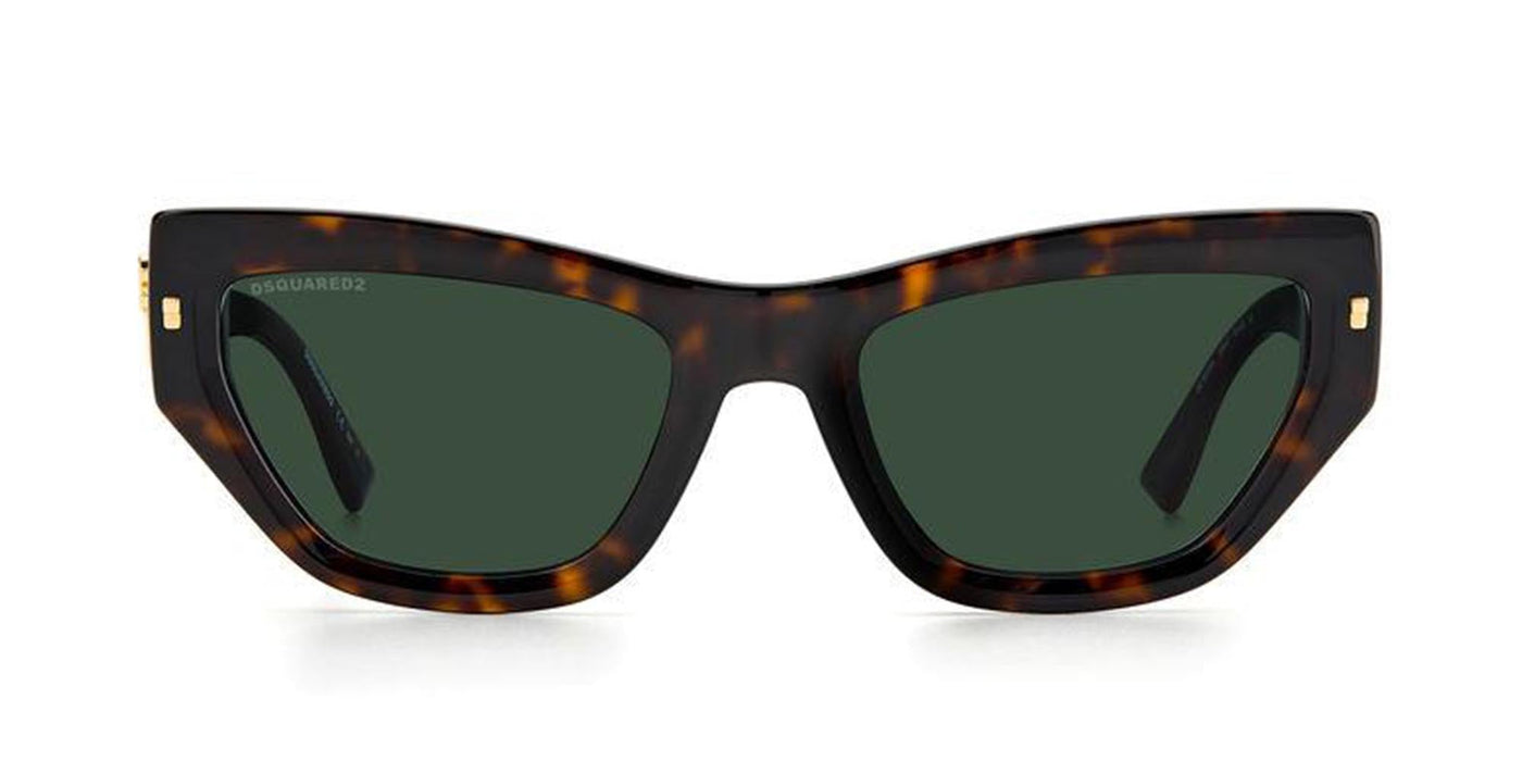 DSQUARED2 D2 0033/S Havana/Green #colour_havana-green