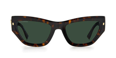 DSQUARED2 D2 0033/S Havana/Green #colour_havana-green