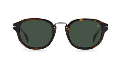 David Beckham DB1077S Havana-Silver/Green #colour_havana-silver-green