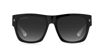 DSQUARED2 Icon 0004/S Matte Black/Grey #colour_matte-black-grey