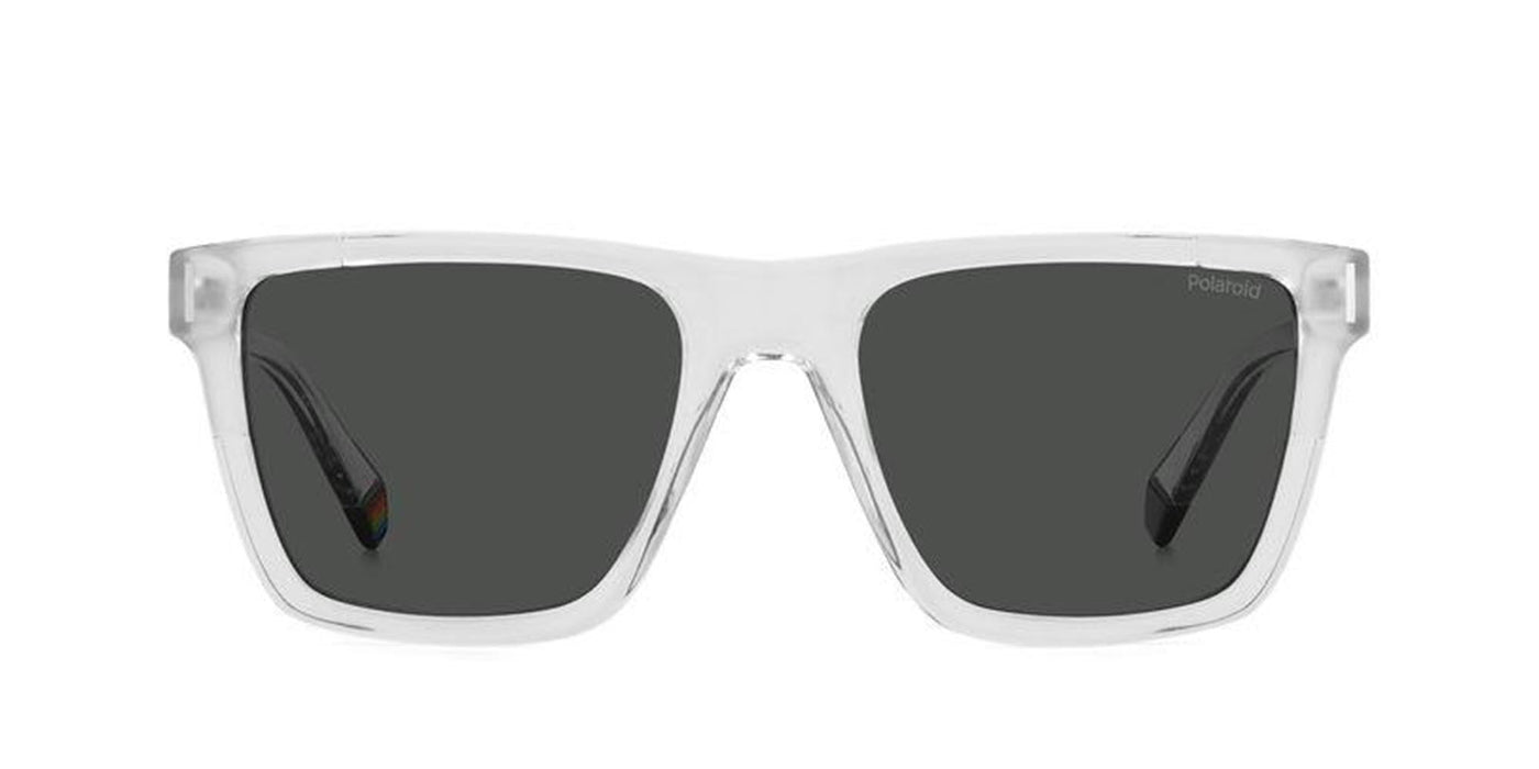 Polaroid PLD6176/S Crystal/Polarised Grey #colour_crystal-polarised-grey