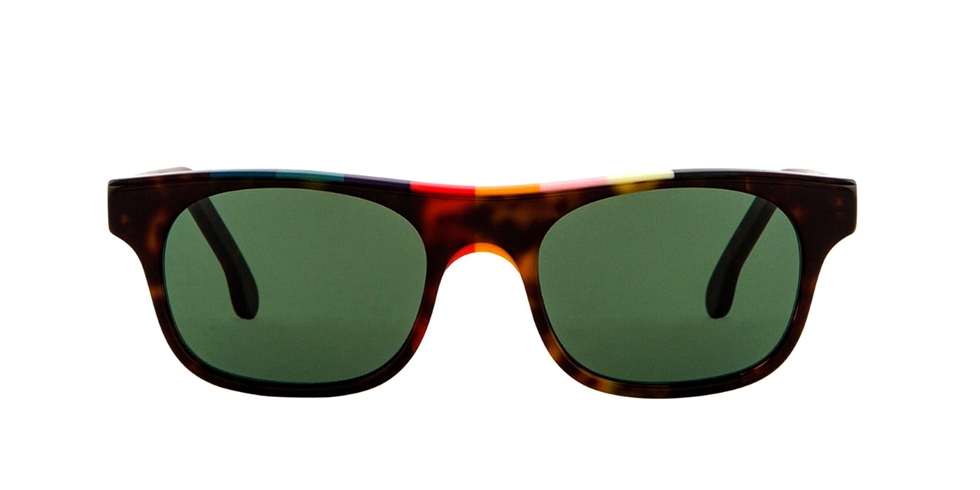 Paul Smith BERNARD SUN Dark Tortoise/Green #colour_dark-tortoise-green