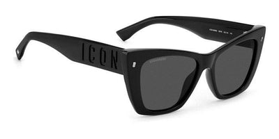 DSQUARED2 Icon 0006/S Black/Grey #colour_black-grey