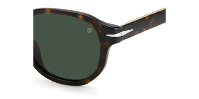 David Beckham DB1077S Havana-Silver/Green #colour_havana-silver-green