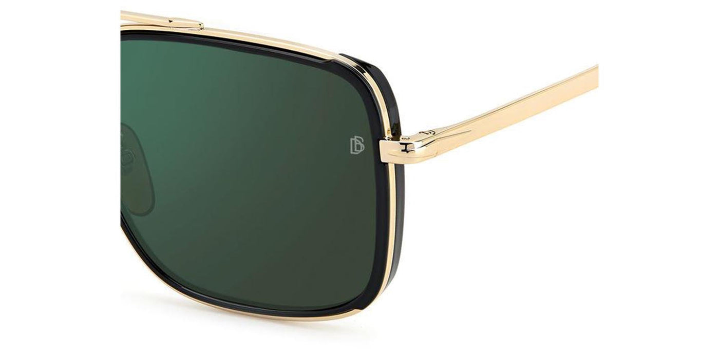 David Beckham DB7083/G/S Asian Fit Black-Gold/Green Mirror #colour_black-gold-green-mirror