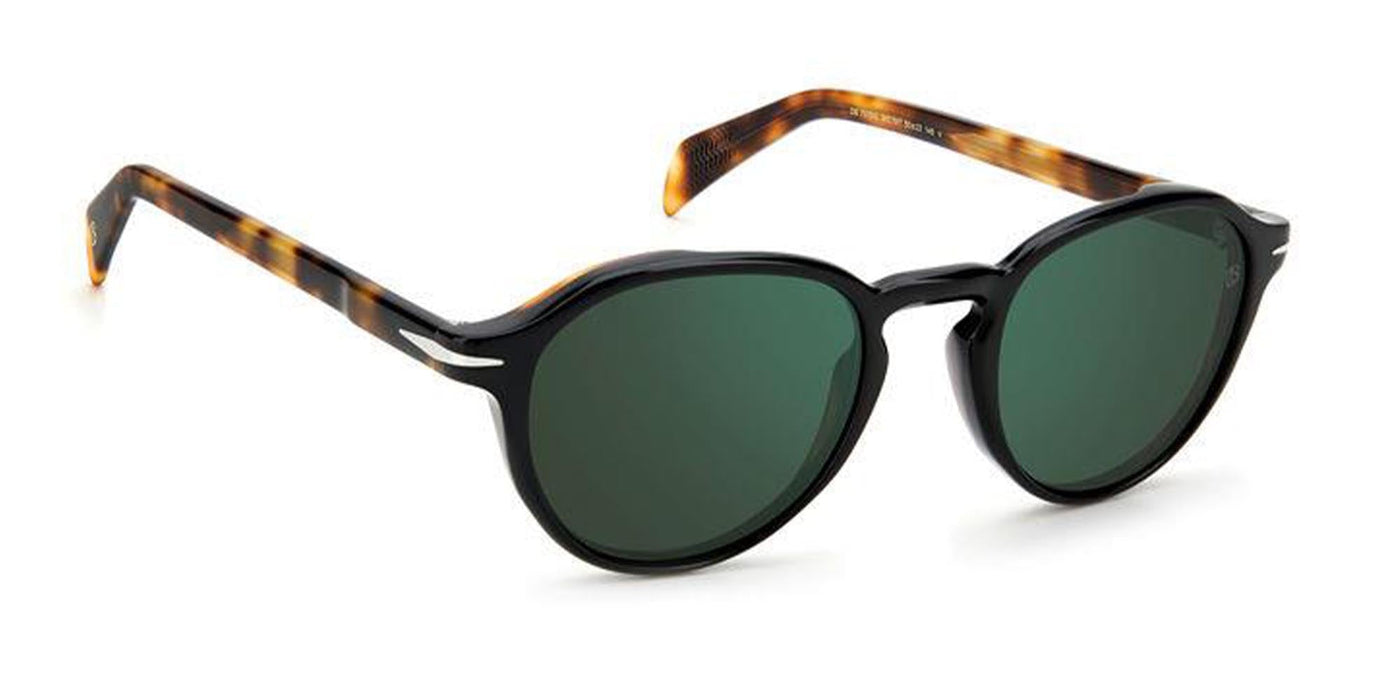 David Beckham DB7078/S Black-Havana/Green #colour_black-havana-green