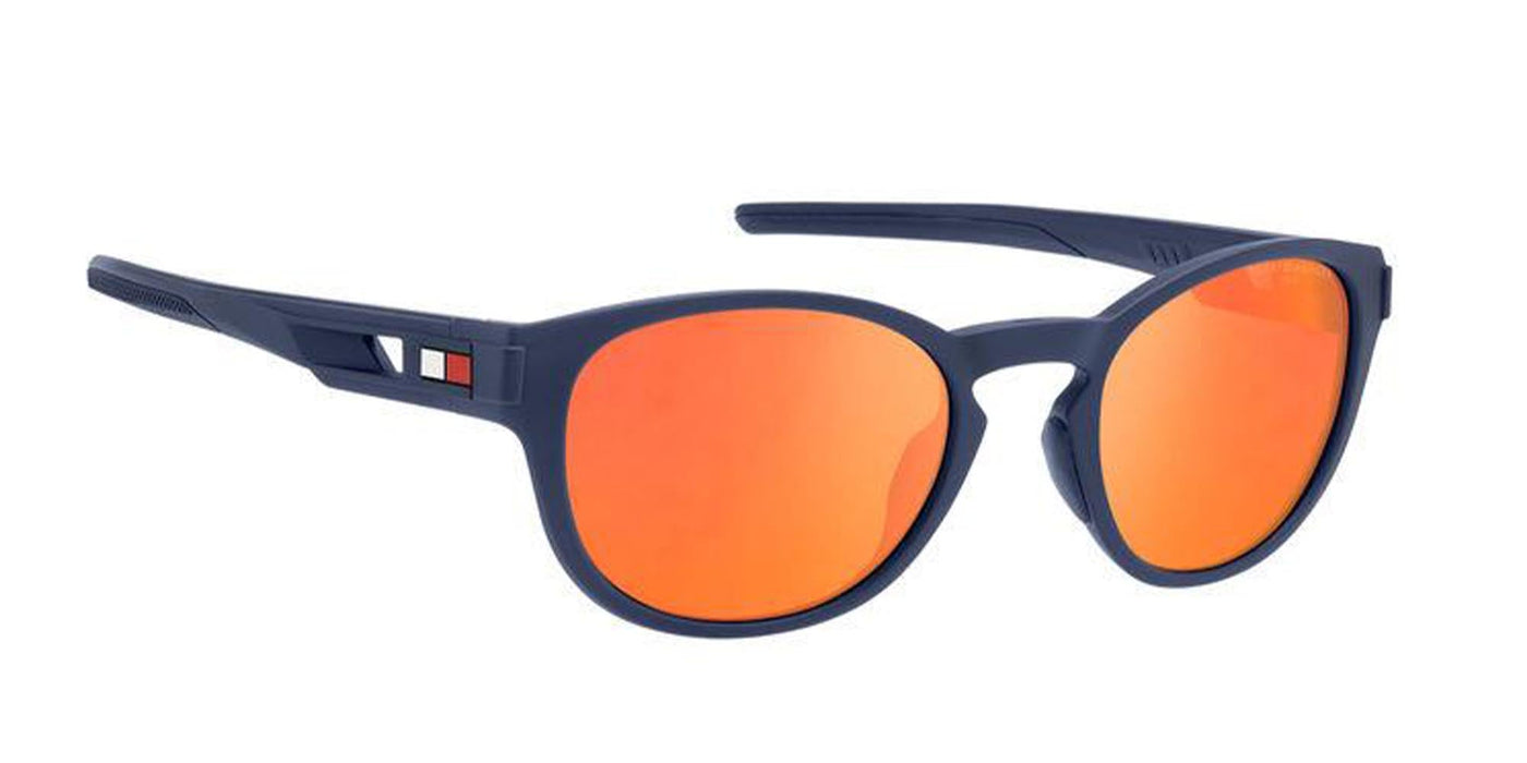 Tommy Hilfiger TH1912/S Matte Blue/Orange Mirror #colour_matte-blue-orange-mirror