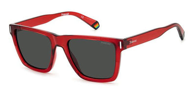 Polaroid PLD6176/S Red/Polarised Grey #colour_red-polarised-grey