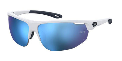 Under Armour UA0002/G/S Asian Fit White/Blue Mirror #colour_white-blue-mirror