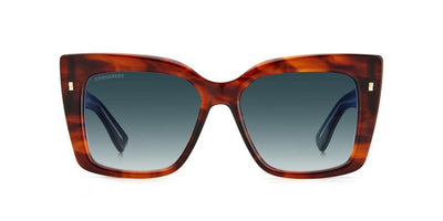 DSQUARED2 D2 0017/S Brown Horn/Blue Gradient #colour_brown-horn-blue-gradient