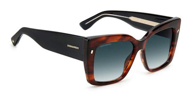 DSQUARED2 D2 0017/S Brown Horn/Blue Gradient #colour_brown-horn-blue-gradient