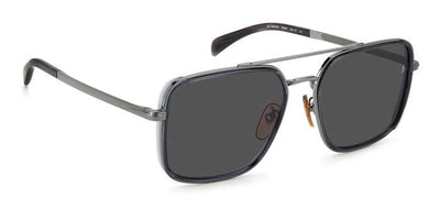 David Beckham DB7083/G/S Asian Fit Grey-Ruthenium/Grey #colour_grey-ruthenium-grey