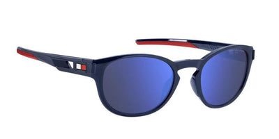 Tommy Hilfiger TH1912/S Blue/Blue Mirror #colour_blue-blue-mirror