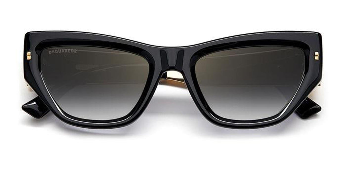 DSQUARED2 D2 0033/S Black-Gold/Grey Gradient #colour_black-gold-grey-gradient