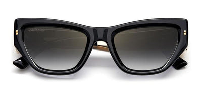 DSQUARED2 D2 0033/S Black-Gold/Grey Gradient #colour_black-gold-grey-gradient