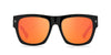 DSQUARED2 Icon 0004/S Black-Red/Orange Mirror #colour_black-red-orange-mirror