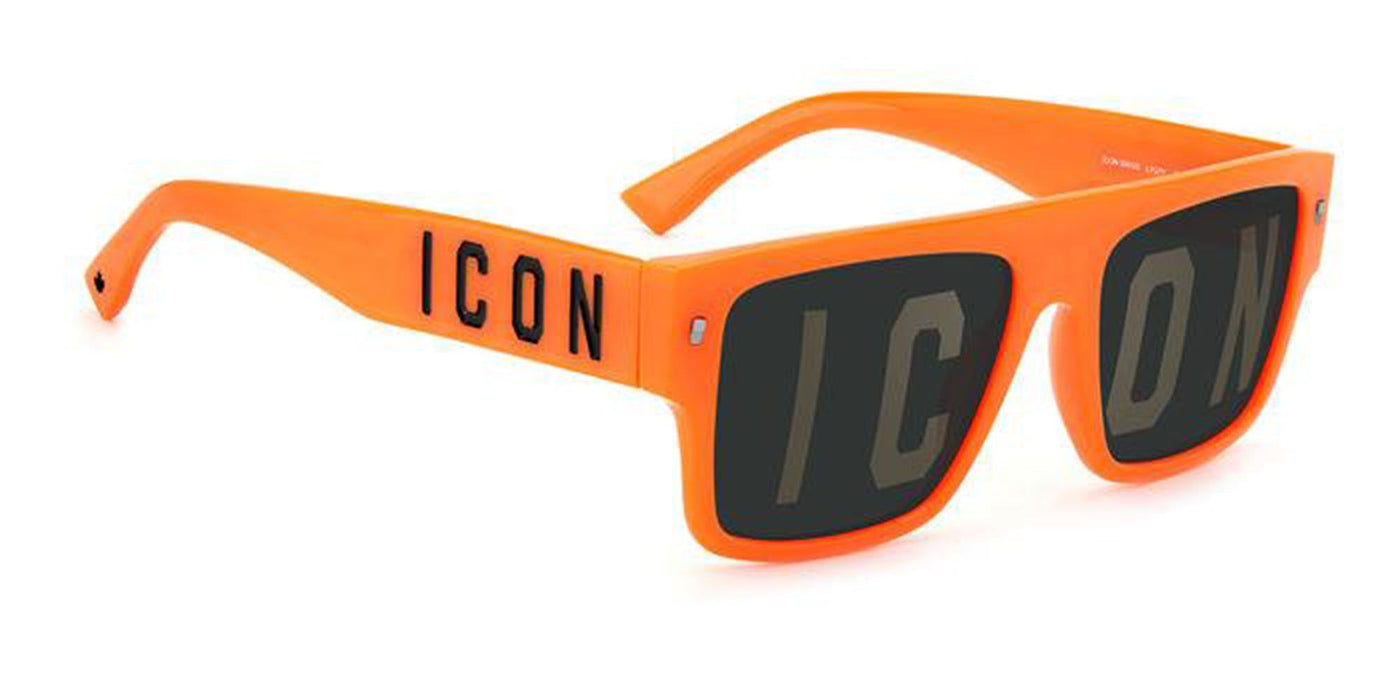 DSQUARED2 Icon 0003/S Orange/Grey #colour_orange-grey