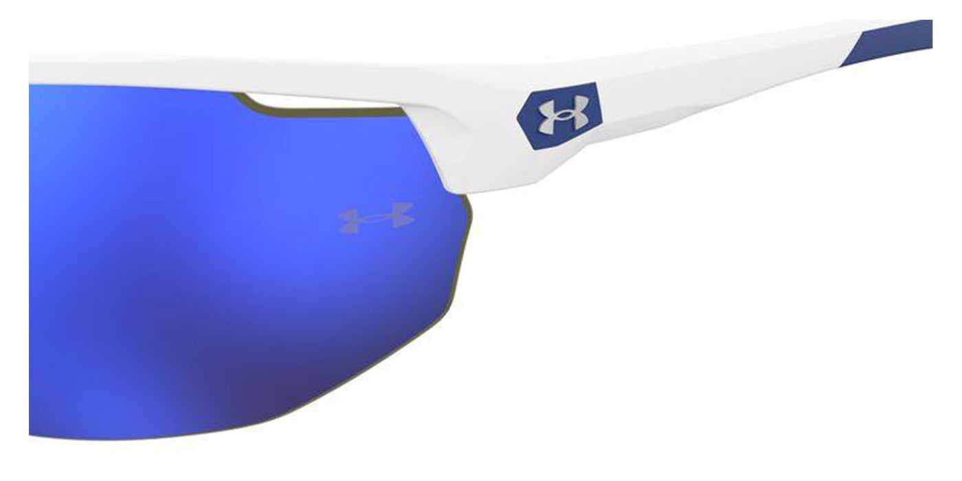 Under Armour UA0002/G/S Asian Fit Matte White/Blue Mirror #colour_matte-white-blue-mirror