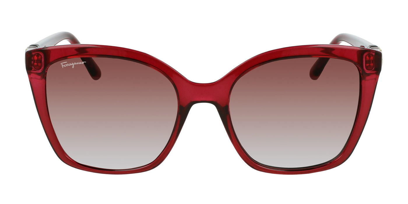 Ferragamao SF1026S Red/Grey Gradient #colour_red-grey-gradient
