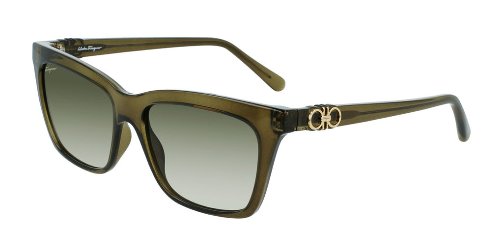 Ferragamo SF1027S Green/Grey Gradient #colour_green-grey-gradient