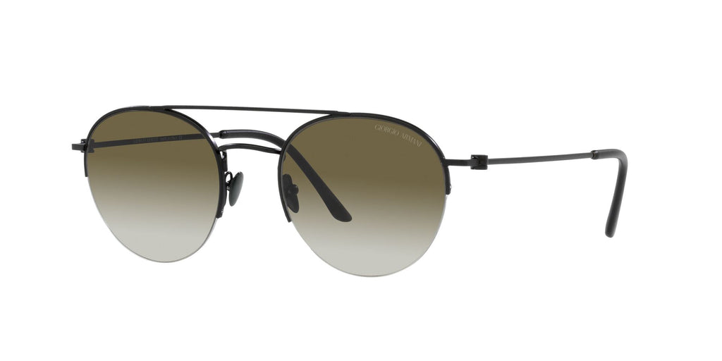 Giorgio Armani AR6136 Matte Black/Gradient Green #colour_matte-black-gradient-green
