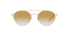 Giorgio Armani AR6136 Matte Pale Gold/Clear Gradient Ochre #colour_matte-pale-gold-clear-gradient-ochre