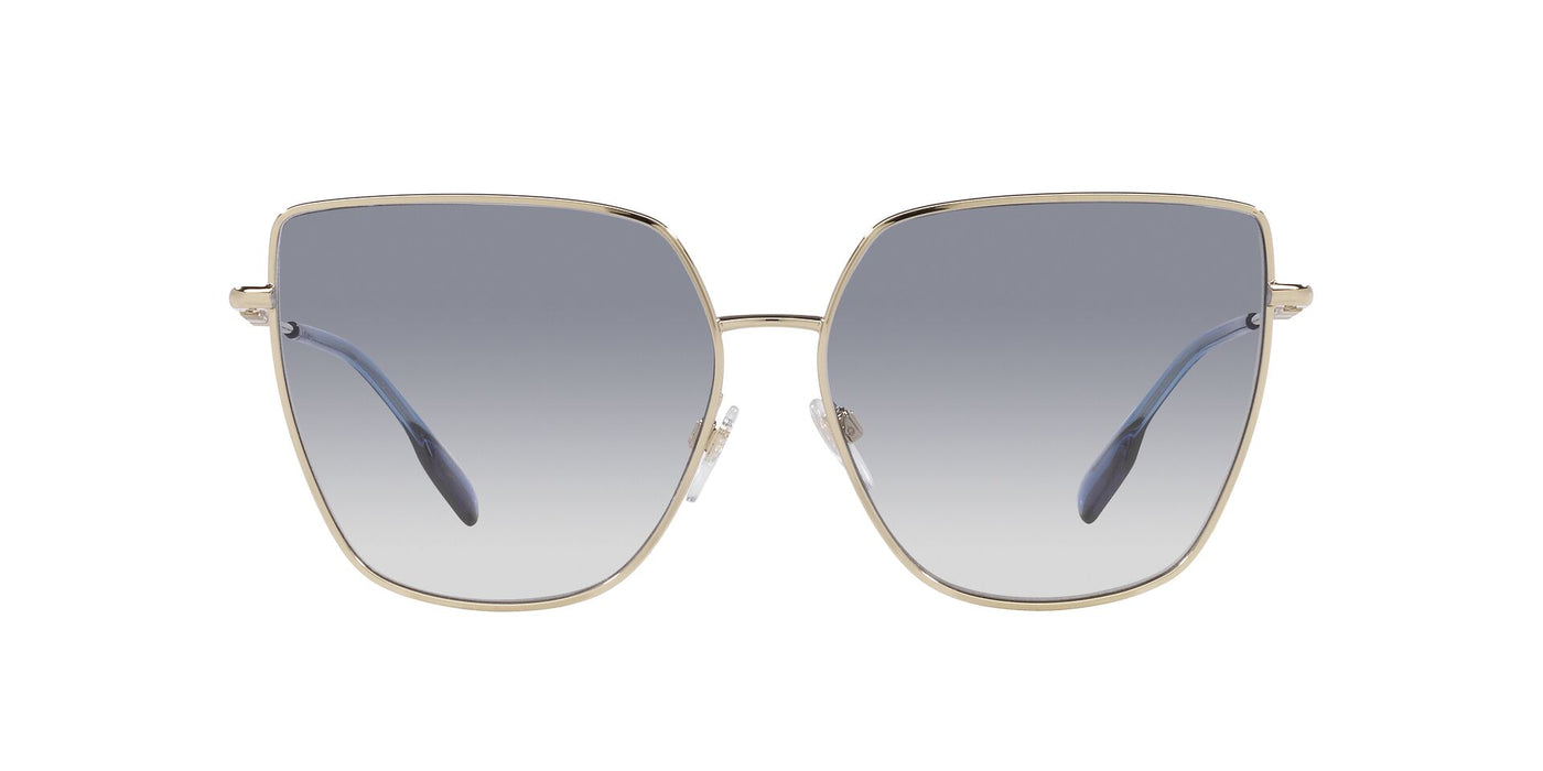 Burberry Alexis BE3143 Light Gold/Clear Blue Gradient #colour_light-gold-clear-blue-gradient