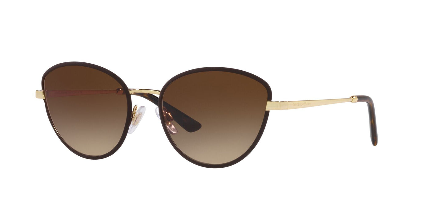 Dolce&Gabbana DG2280 Gold-Matte Brown/Gradient Brown #colour_gold-matte-brown-gradient-brown