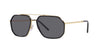 Dolce&Gabbana DG2285 Gold-Black/Polarised Grey #colour_gold-black-polarised-grey