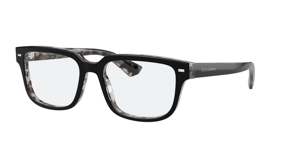 Dolce&Gabbana DG3380 Black On Grey Havana #colour_black-on-grey-havana