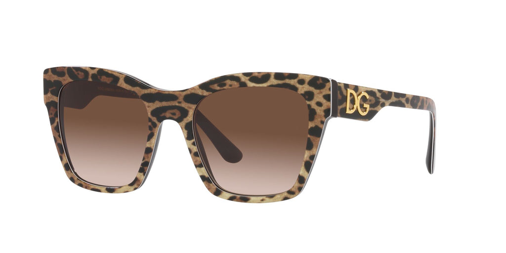 Dolce&Gabbana DG4384 Leo Brown On Black/Brown Gradient #colour_leo-brown-on-black-brown-gradient