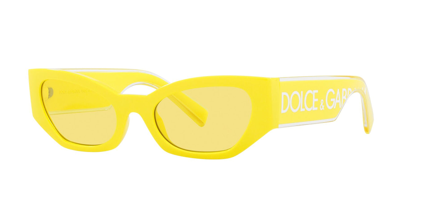 Dolce&Gabbana DG6186 Yellow/Yellow Flash Silver #colour_yellow-yellow-flash-silver