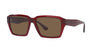 Emporio Armani EA4186 Shiny Transparent Red/Dark Brown #colour_shiny-transparent-red-dark-brown