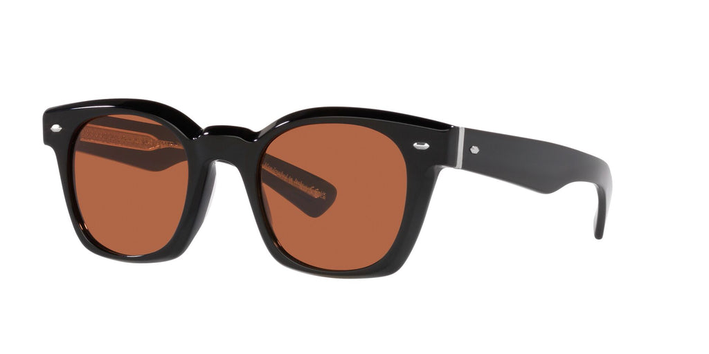 Oliver Peoples Merceaux OV5498SU Black/Persimmon #colour_black-persimmon