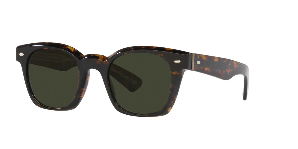 Oliver Peoples Merceaux OV5498SU Walnut Tortoise/G-15 Polar #colour_walnut-tortoise-g-15-polar