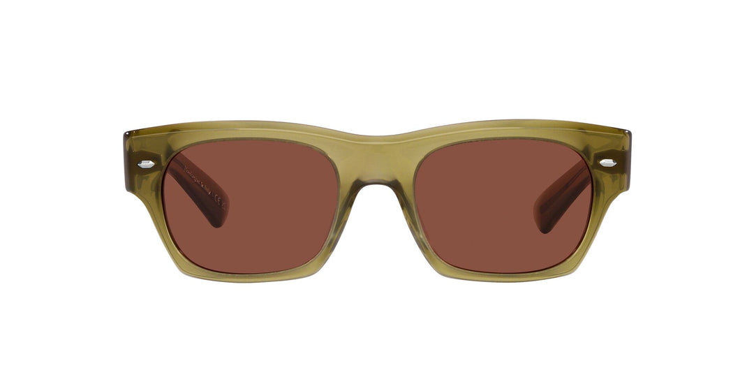 Oliver Peoples Kasdan OV5514SU Rectangle Sunglasses Maverick Wolf