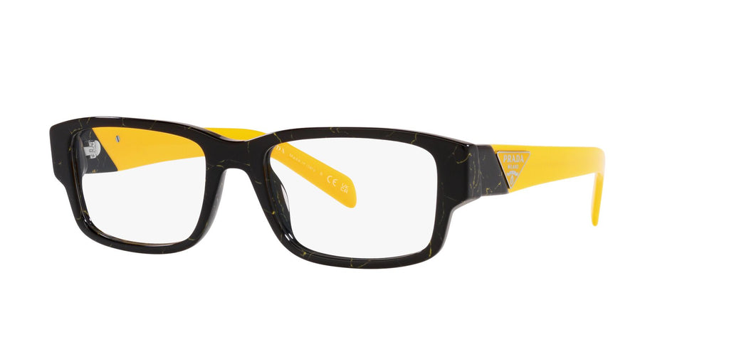 Prada VPR07Z Black-Yellow Marble #colour_black-yellow-marble