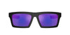 Prada Linea Rossa SPS02ZU Matte Black/Dark Blue Violet Mirror #colour_matte-black-dark-blue-violet-mirror