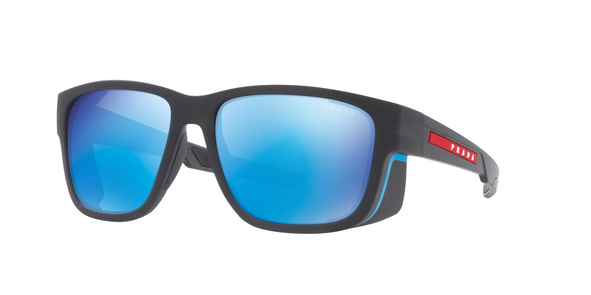 Prada blue mirror sunglasses sale