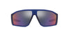 Prada Sport Linea Rossa SPS08W Matte Blue Transparent/Dark Grey Mirror Blue-Red #colour_matte-blue-transparent-dark-grey-mirror-blue-red