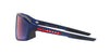Prada Sport Linea Rossa SPS08W Matte Blue Transparent/Dark Grey Mirror Blue-Red #colour_matte-blue-transparent-dark-grey-mirror-blue-red