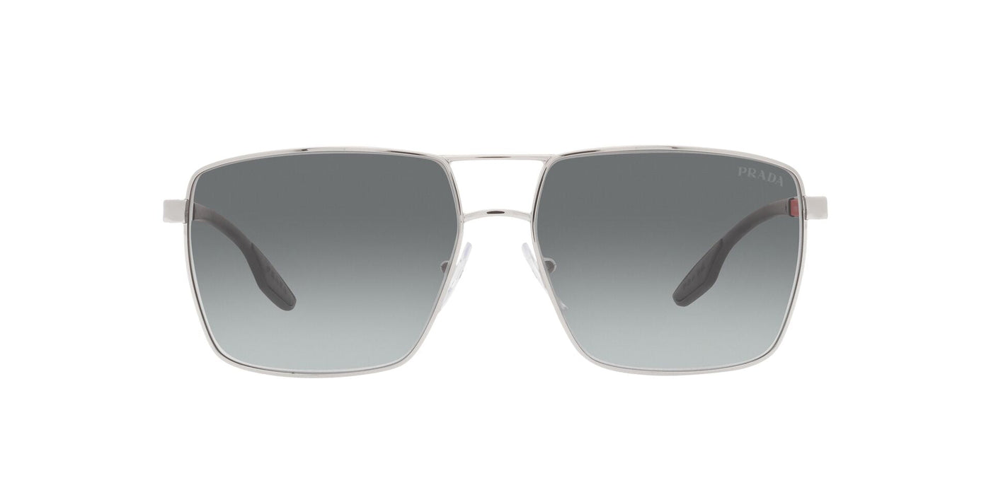 Prada Sport Linea Rossa SPS50W Silver/Grey Gradient #colour_silver-grey-gradient