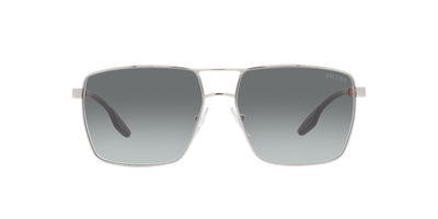 Prada Sport Linea Rossa SPS50W Silver/Grey Gradient #colour_silver-grey-gradient