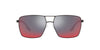 Prada Sport Linea Rossa SPS50W Black Rubber/Dark Grey Mirror Blue/Red #colour_black-rubber-dark-grey-mirror-blue-red
