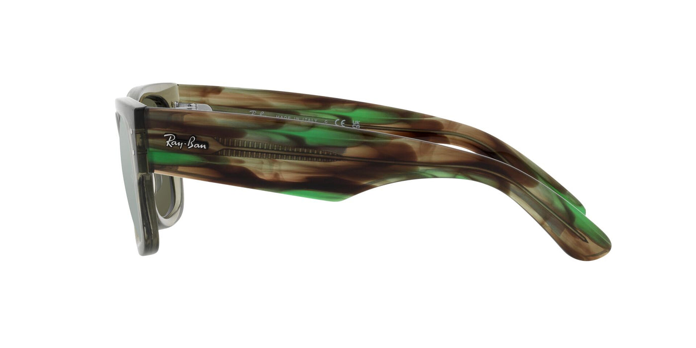 Ray-Ban Mega Wayfarer RB0840S Square Sunglasses Maverick Wolf