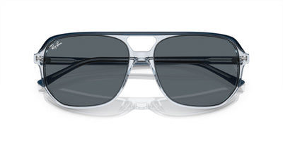 Ray-Ban Bill One RB2205 Blue On Transparent Blue/Blue #colour_blue-on-transparent-blue-blue