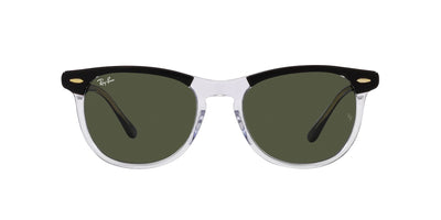 Ray-Ban Eagleeye RB2398 Black On Transparent/Green #colour_black-on-transparent-green